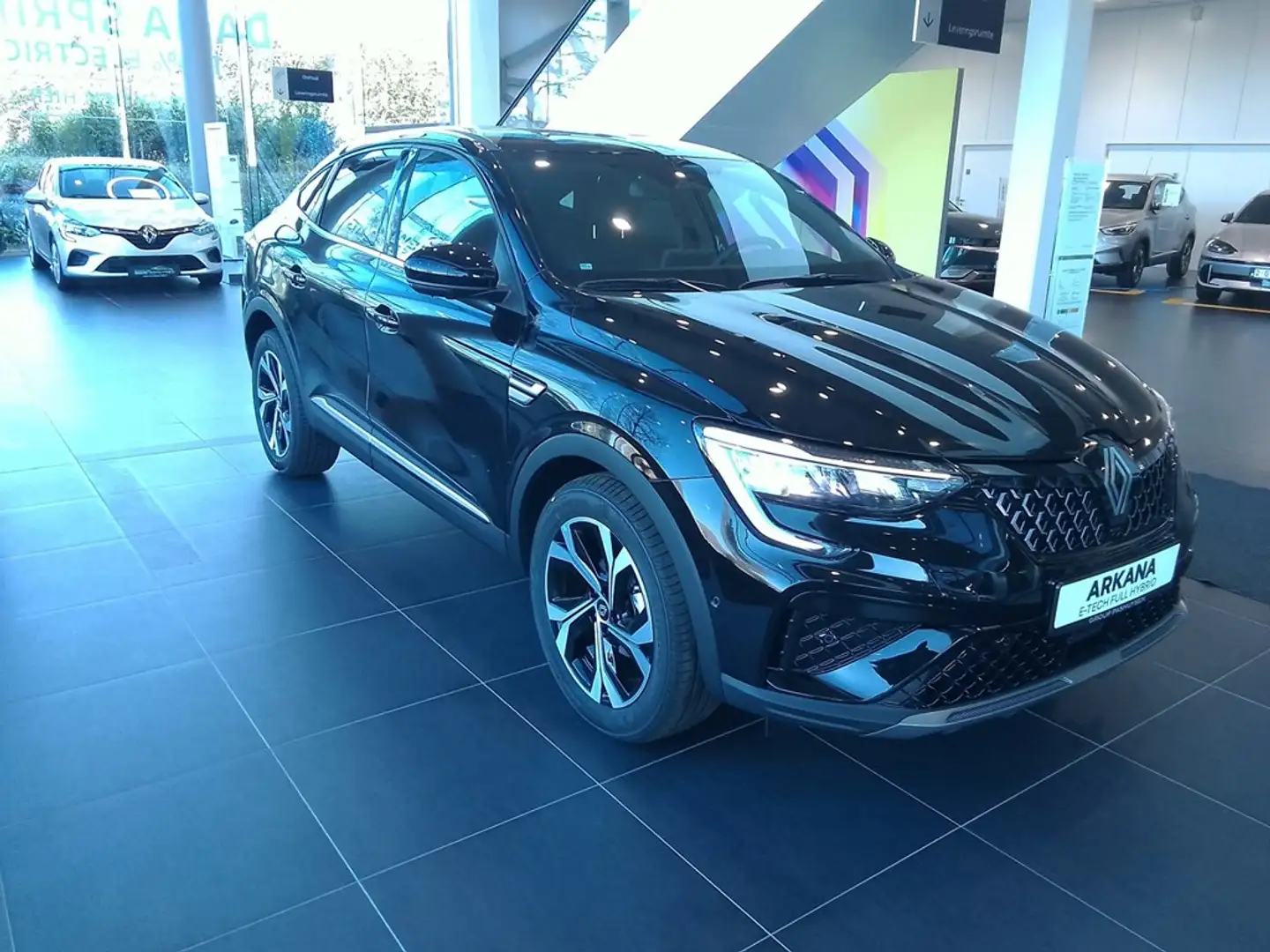 Renault Arkana Techno mild hybrid 140 EDC Zwart - 1