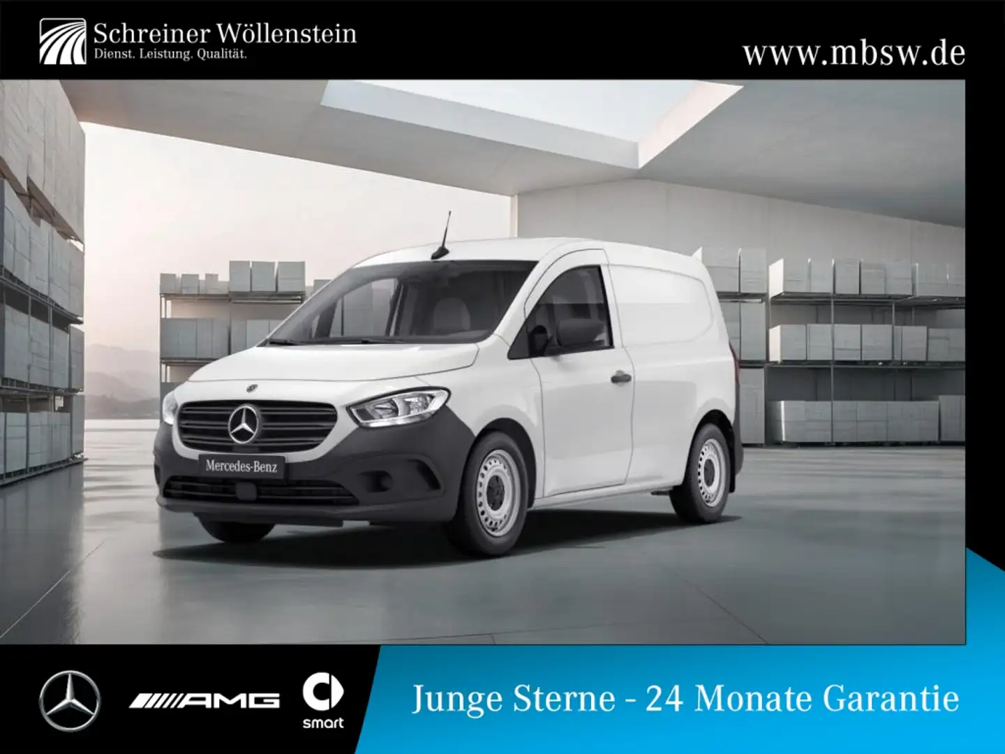 Mercedes-Benz Citan 108 CDI Kasten BASE Standard Kamera*Klima* Weiß - 1