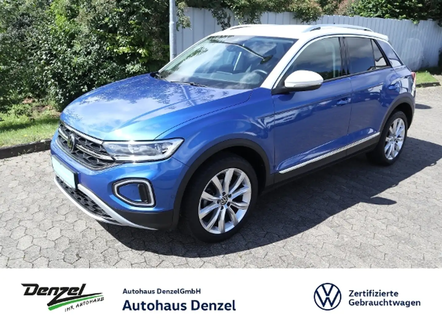 Volkswagen T-Roc Style 1.0 TSI ACC/EasyOpen Bleu - 1