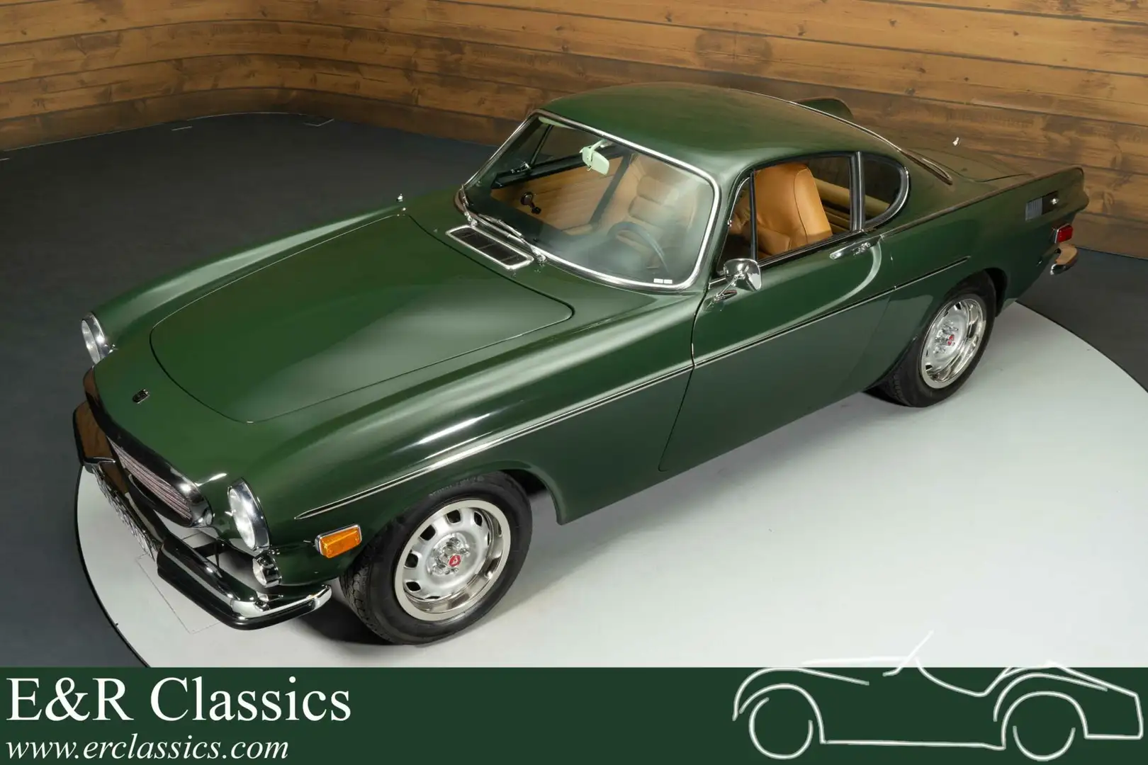 Volvo P1800 P1800E Coupé | 1971 Grün - 1