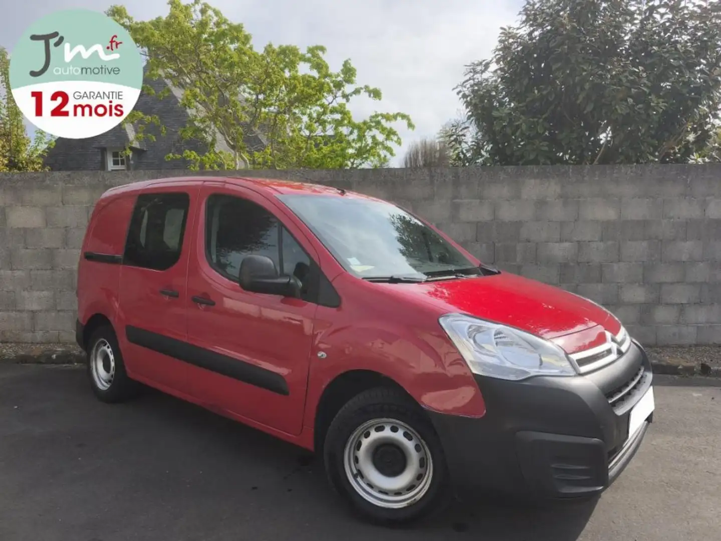 Citroen Berlingo II BlueHDi 100 BVM Confort M Rouge - 2