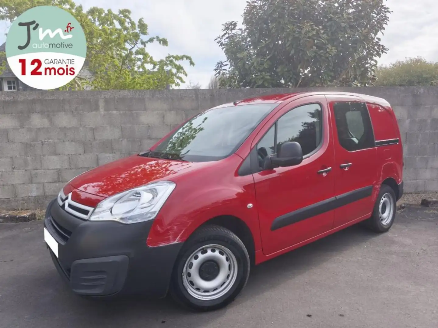 Citroen Berlingo II BlueHDi 100 BVM Confort M Rouge - 1