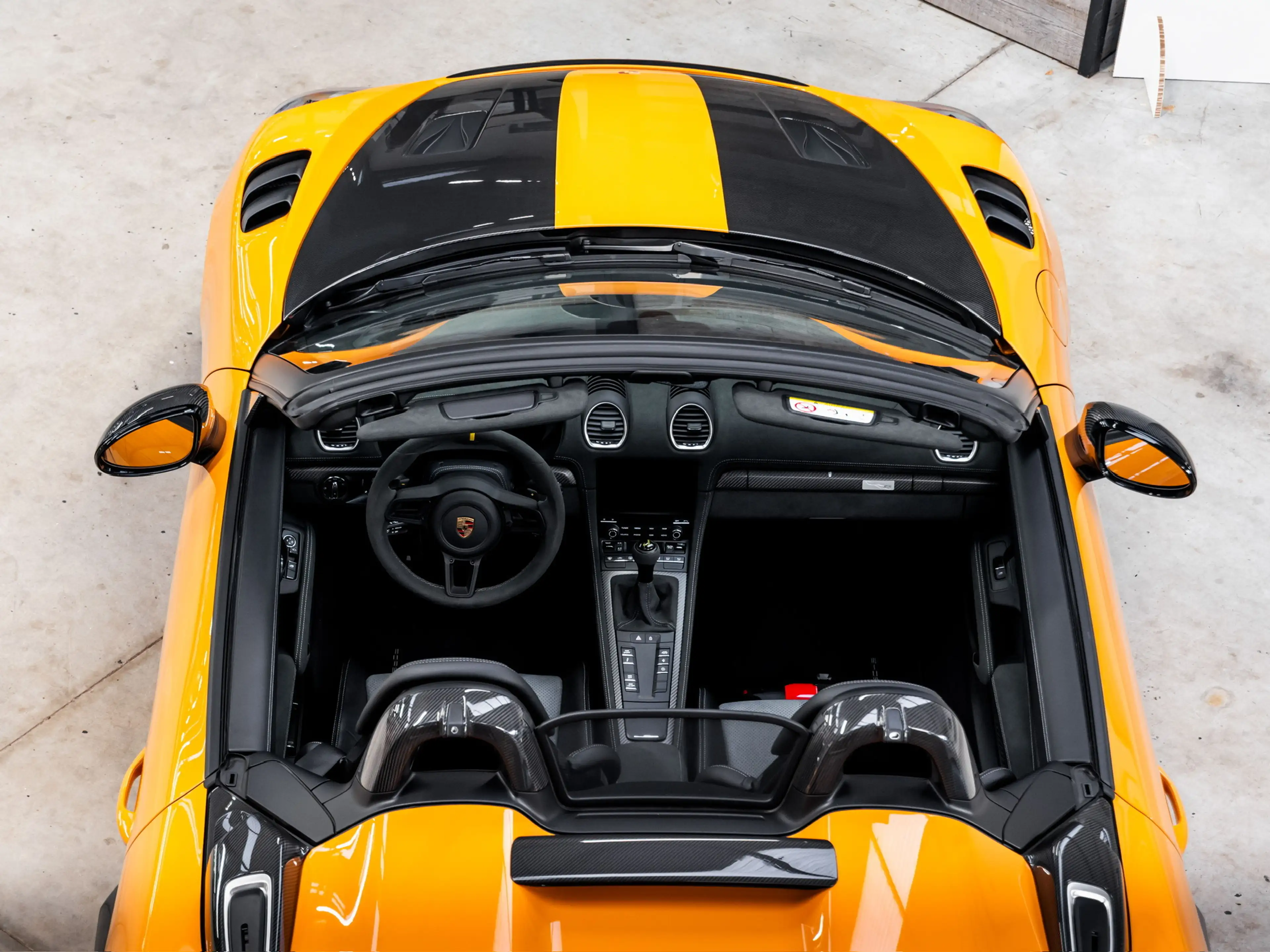 Porsche 718 Spyder 718 Spyder RS / PTS Bahama - Weissach - Carbon etc — photo 14