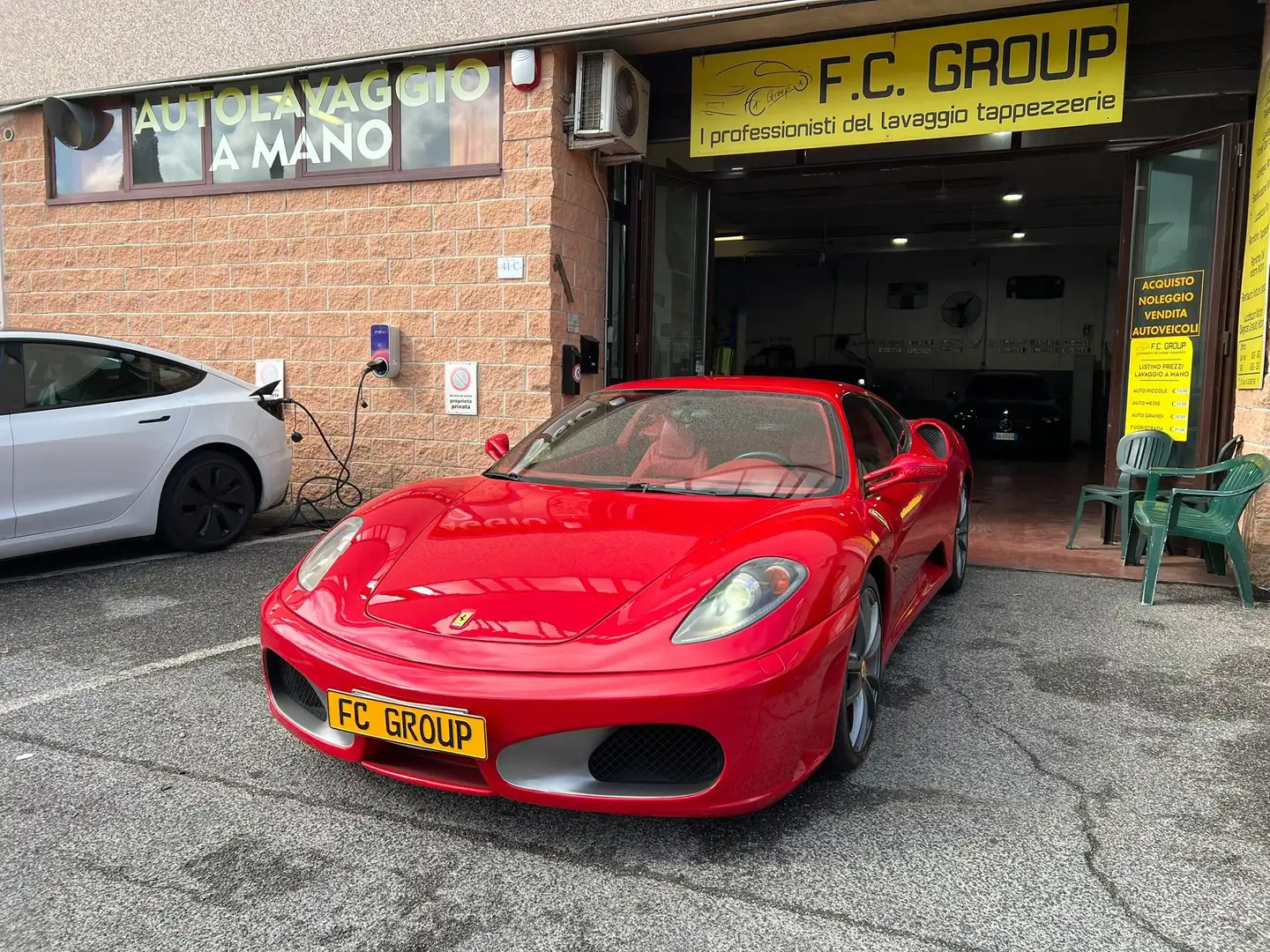 Ferrari F430 F430 Coupe 4.3 freni carbo ceramici F1 Rosso - 1