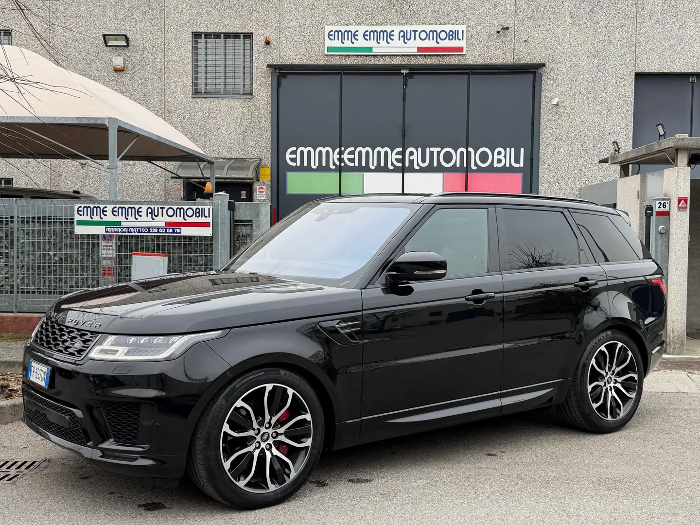 Land Rover Range Rover Sport 2.0 si4 phev HSE Dynamic 404cv auto IVA TETTO DVD! Schwarz - 1