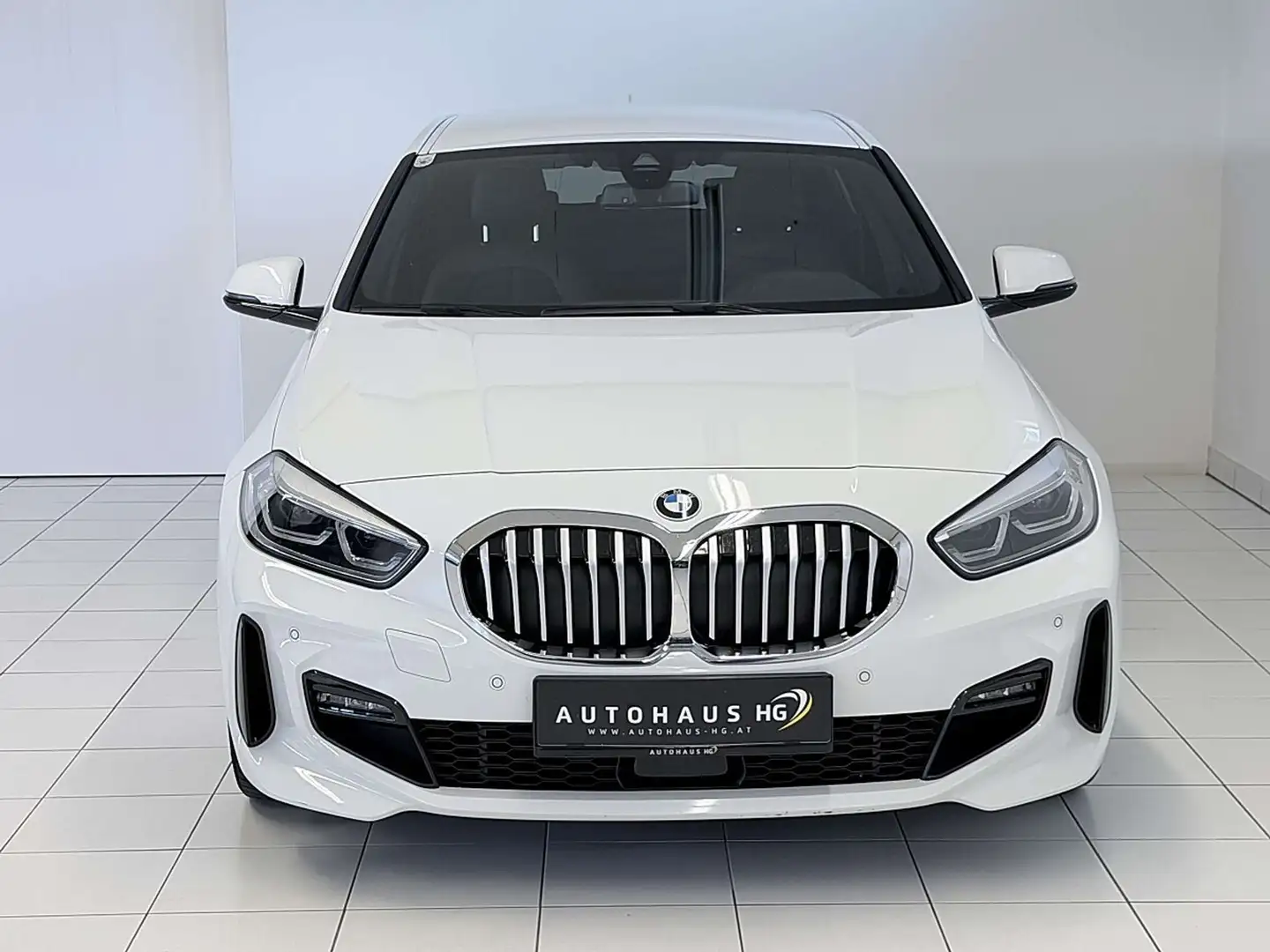 BMW 118 d M Sport*LED*AMBIENTE*TOTWINKEL-ASS*1.BESITZ* Weiß - 2
