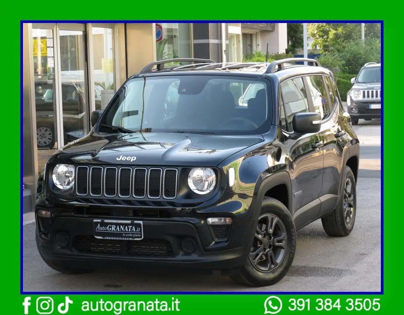 Jeep Renegade 1.6 Mjt Longitude 130cv CarPlay+Android Nero - 1