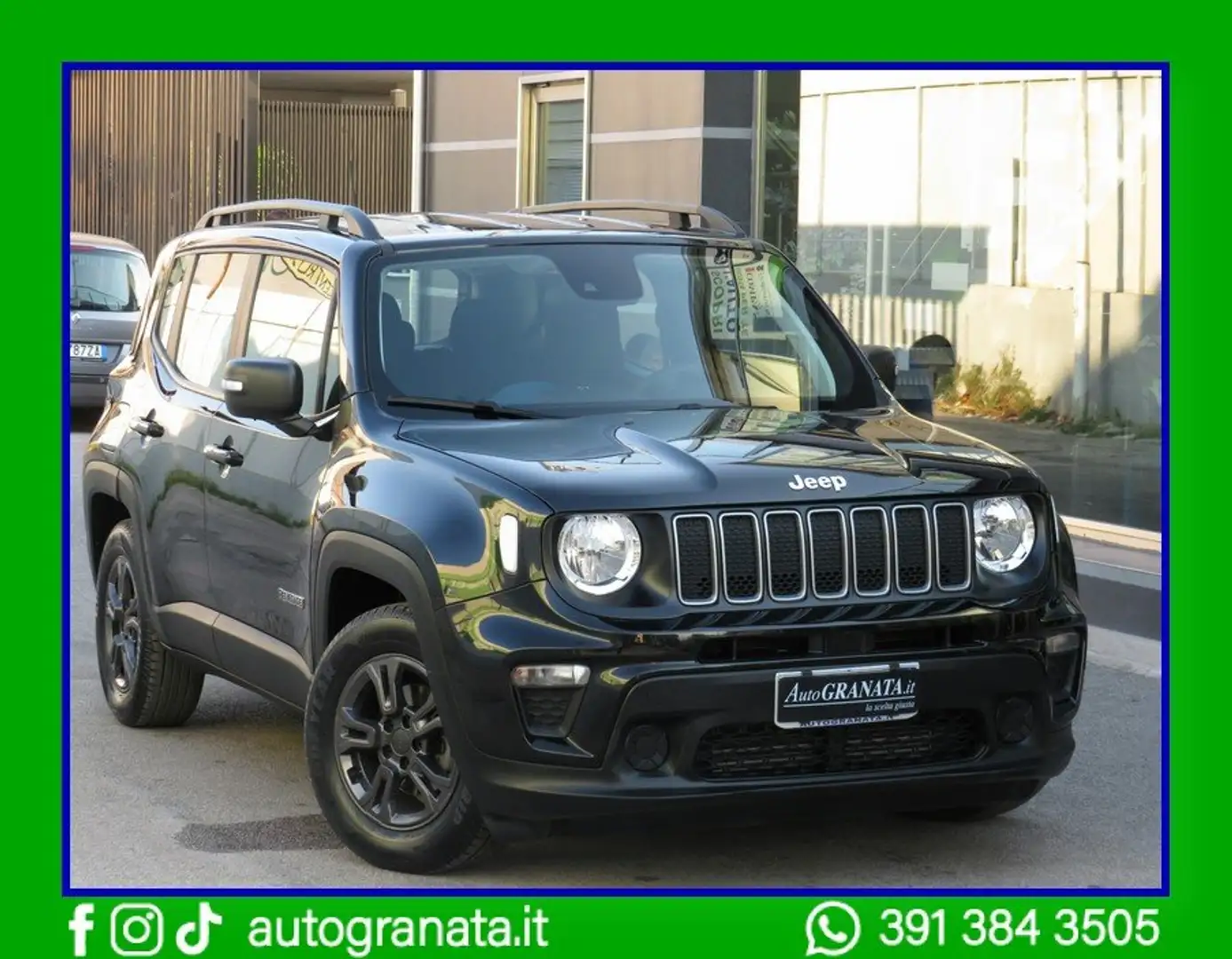 Jeep Renegade 1.6 Mjt Longitude 130cv CarPlay+Android Nero - 2