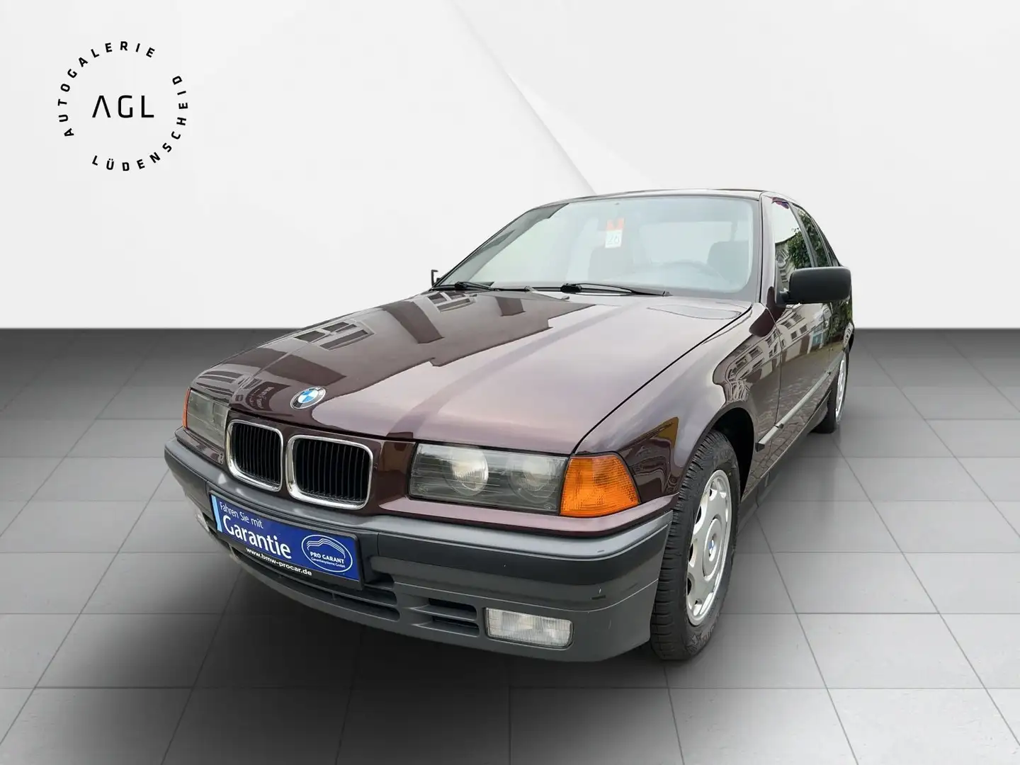 BMW 320 i E36 Limo *2.Hand* orig 82576km* Automatik* Violett - 2