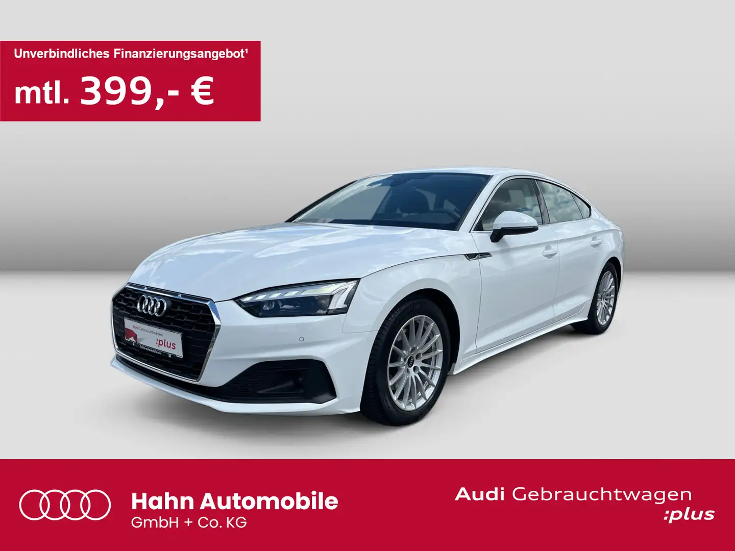 Audi A5 35TDI S trc Matrix CAM Navi Sitzh Weiß - 1