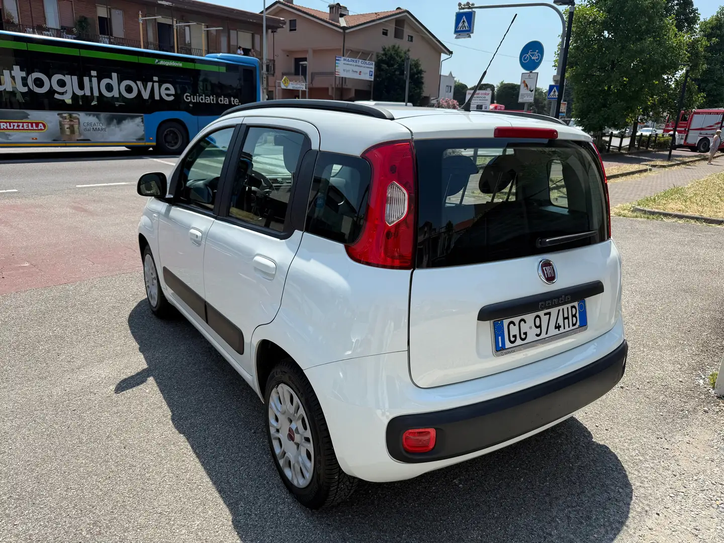 Fiat Panda 1.2 Lounge 69cv Blanc - 2