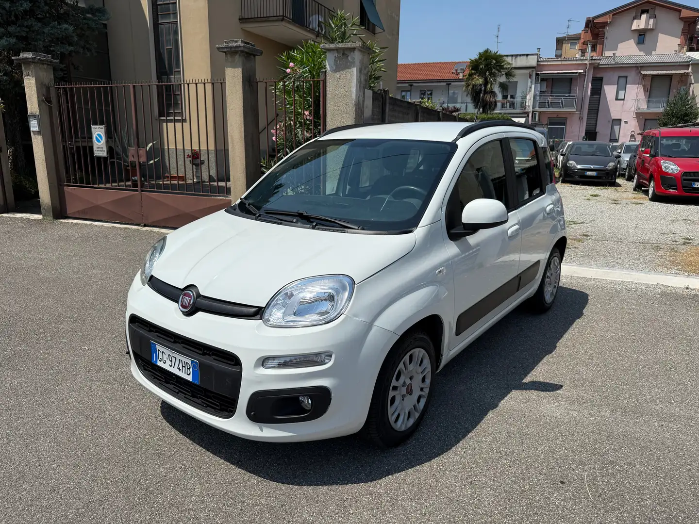 Fiat Panda 1.2 Lounge 69cv Blanc - 1