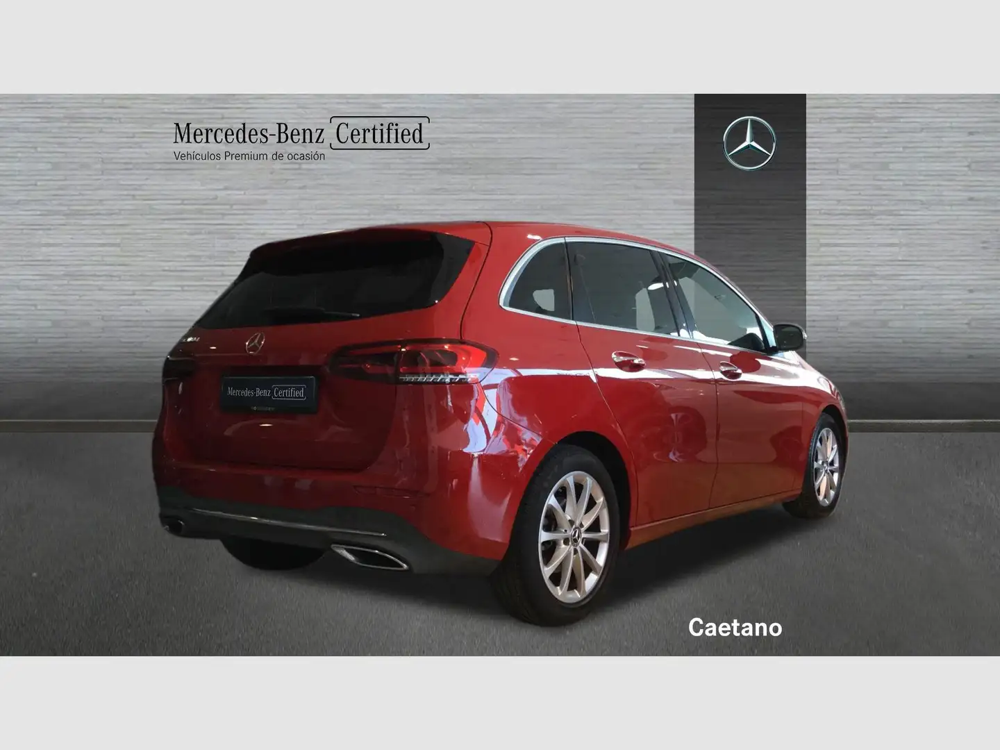 Mercedes-Benz B 200 200d Rojo - 2