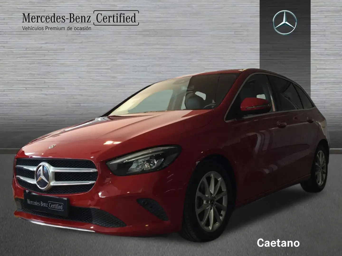 Mercedes-Benz B 200 200d Rojo - 1
