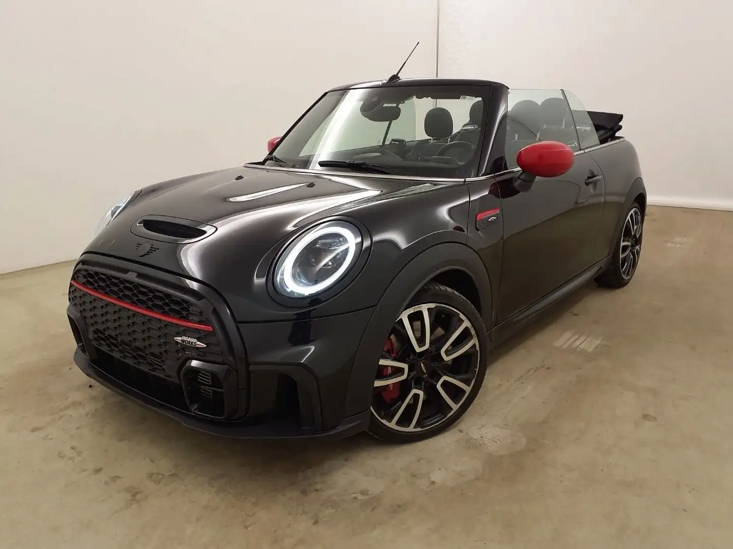 MINI John Cooper Works Cabrio Aut. ACC Navi Leder Schwarz - 2