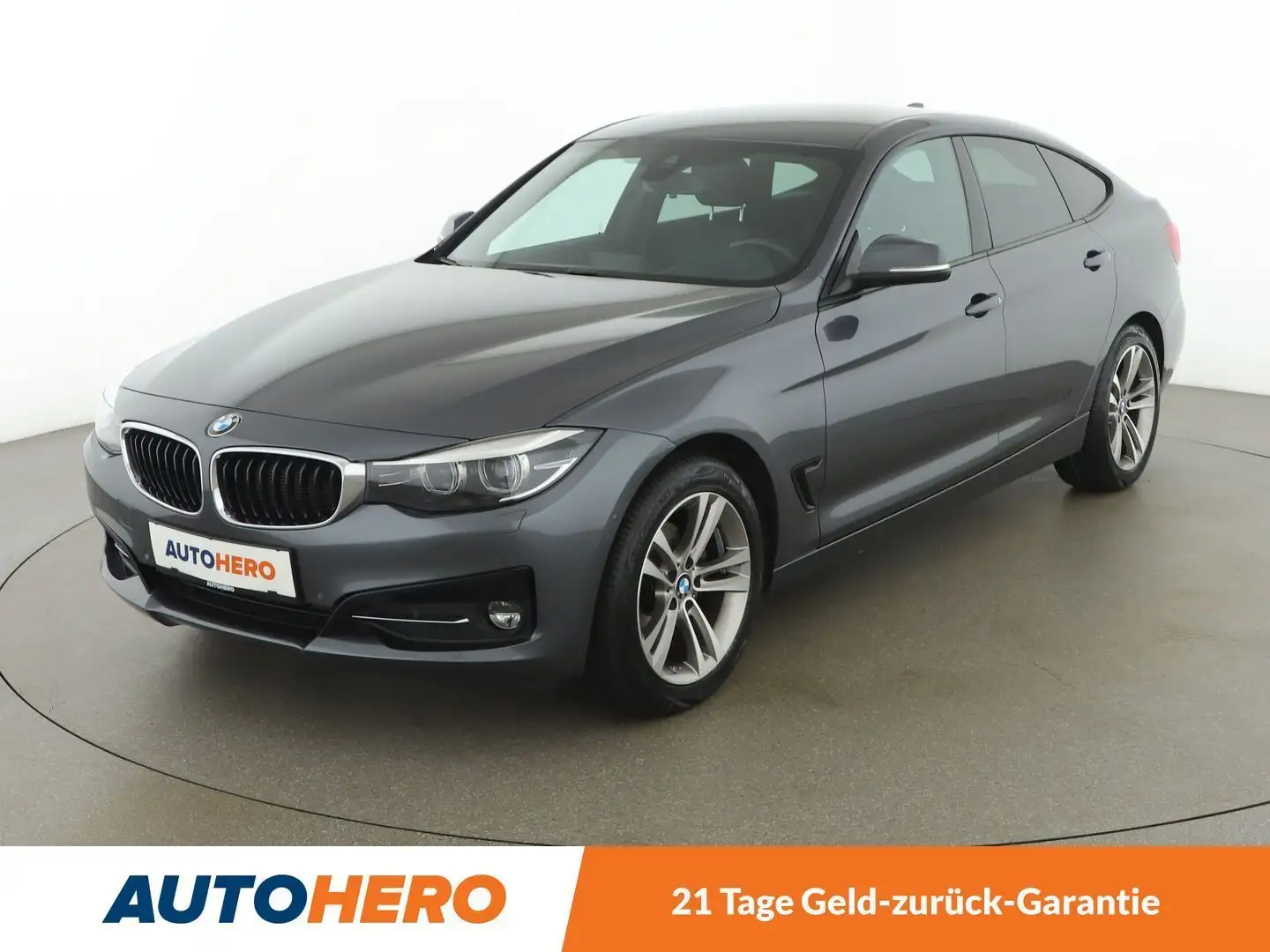 BMW 320 320d GT xDrive Sport Line Aut. *HUD*CAM*SPUR*NAVI* Grau - 1
