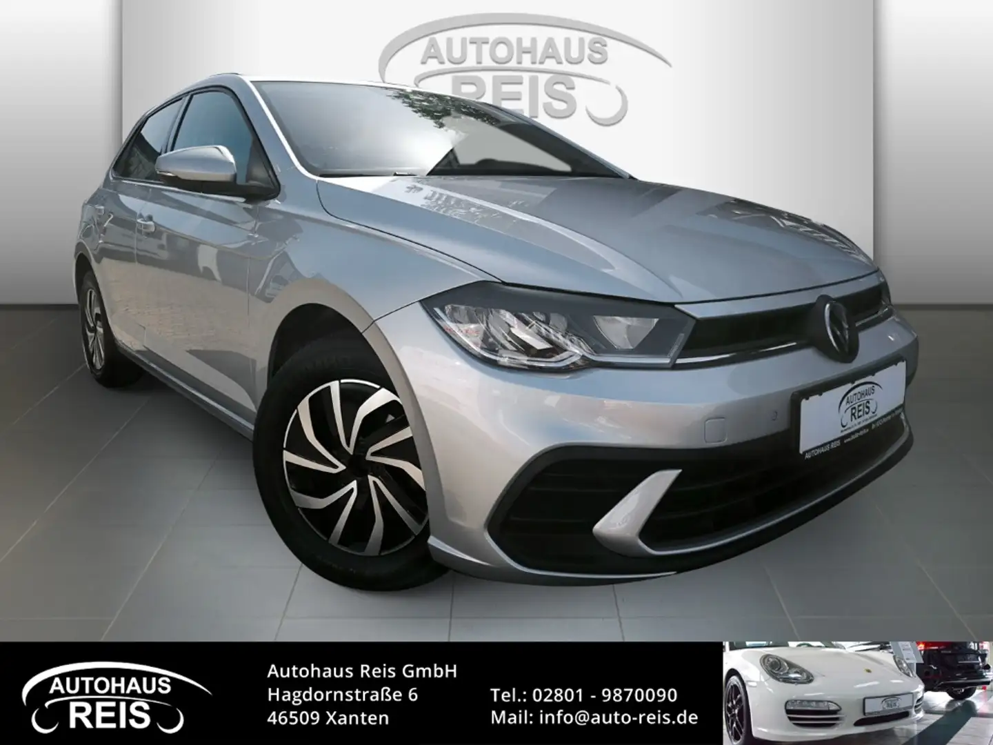 Volkswagen Polo 1.0 TSI LIFE LED APPLE/ANDROID DAB KAMERA DIGITALC Plateado - 1