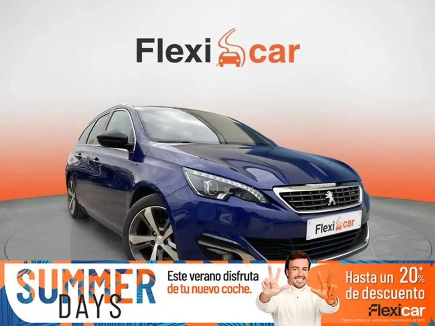 Peugeot 308 SW+GT+Line+1.2+PureTech+96KW+%28130CV%29+S%26S Azul - 1