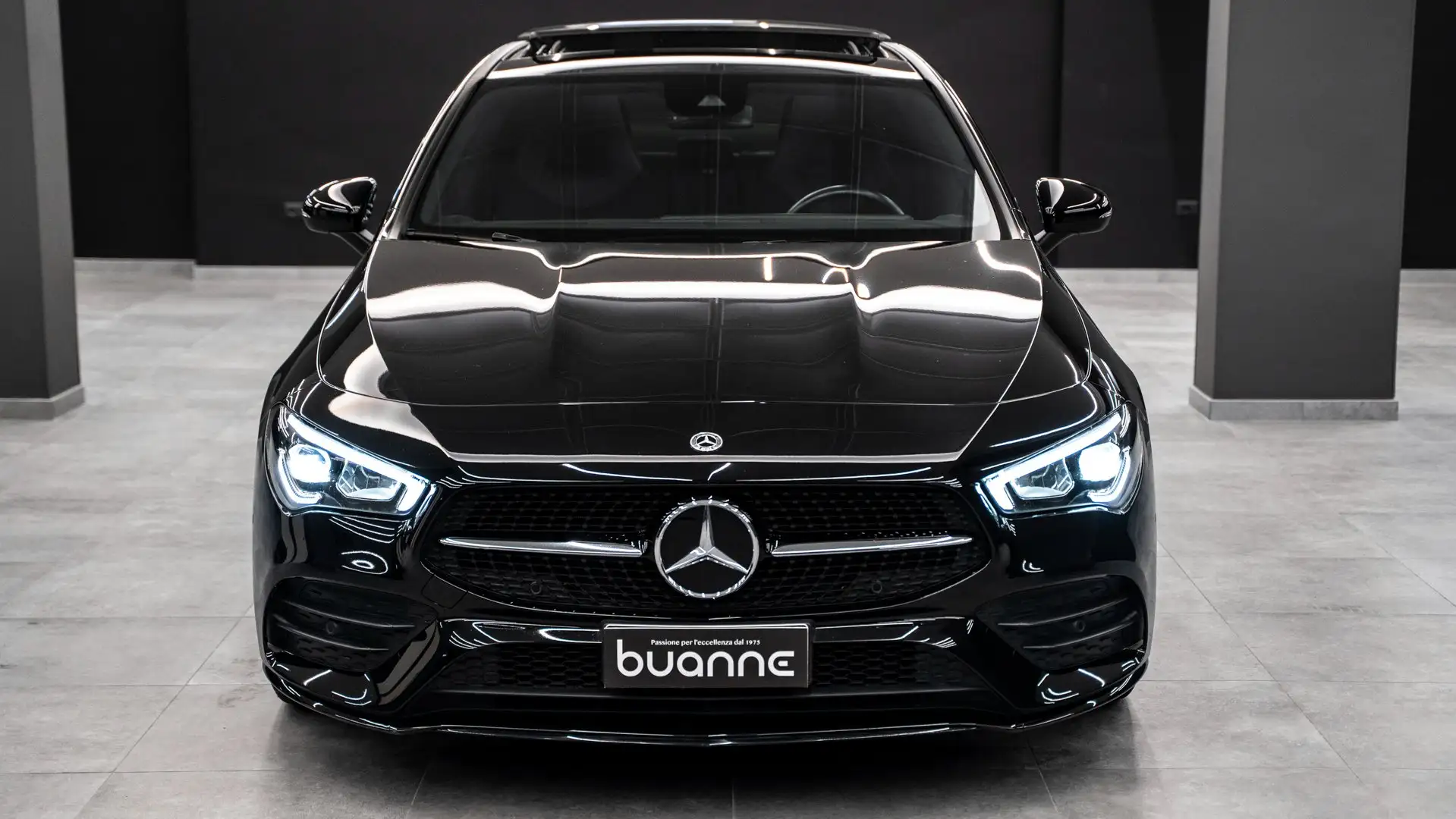 Mercedes-Benz CLA 200 D COUPE PREMIUM NIGHT EDITION TETTO PACK LUCI FULL Schwarz - 2