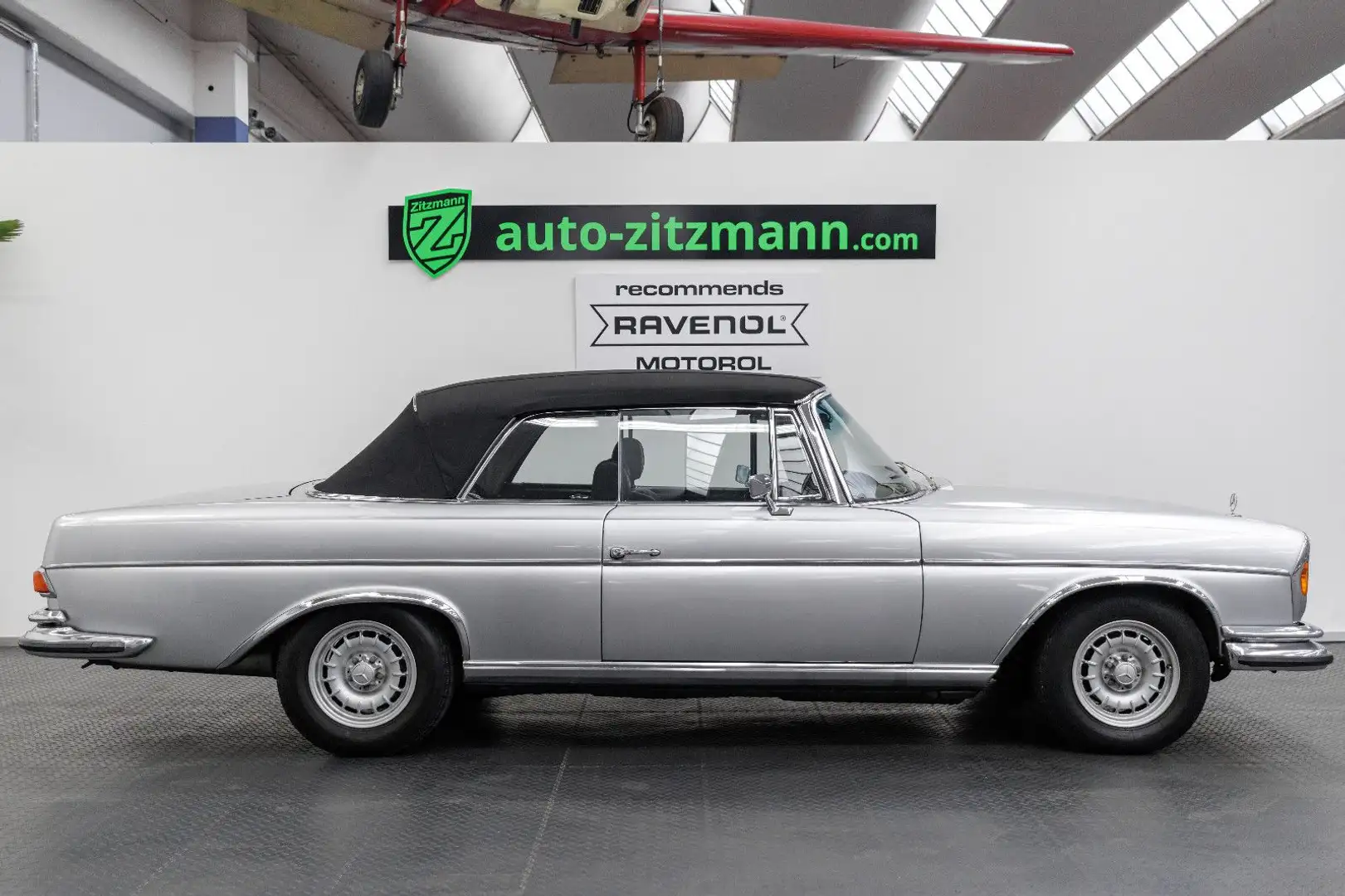 Mercedes-Benz 280 SE/9  4.5  Cabrio W111/VOLLRESTA/H-ZULASSUNG Argent - 1