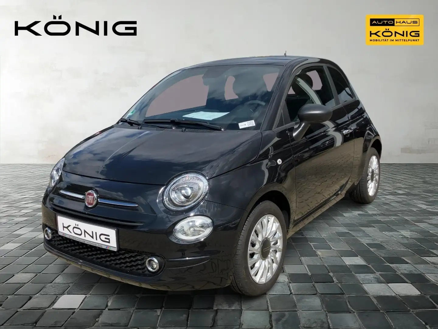 Fiat 500 MY23 1.0 Klima & Sound Komfortpaket Schwarz - 1