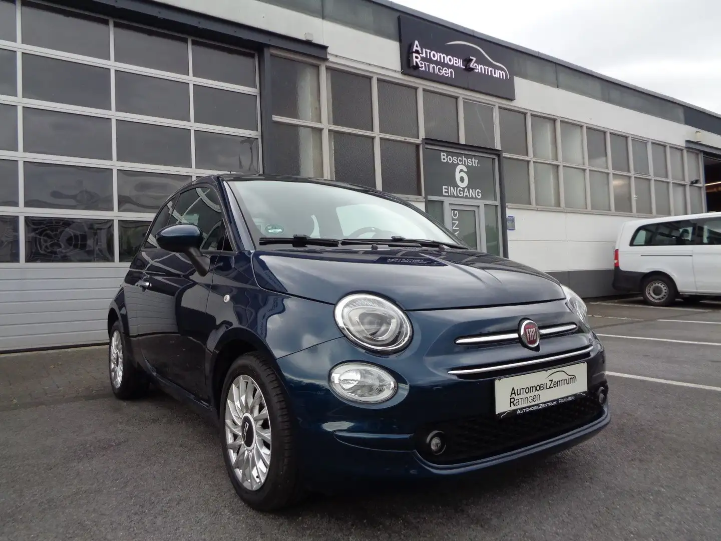 Fiat 500 Edition 1.HD*PANO*LEDER*NAVI*ALU*TOP Blau - 1