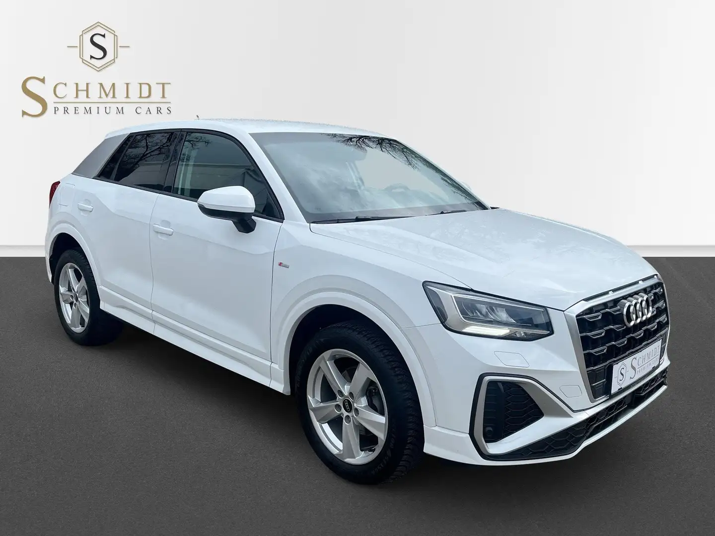 Audi Q2 30 TFSI S line Blanc - 2