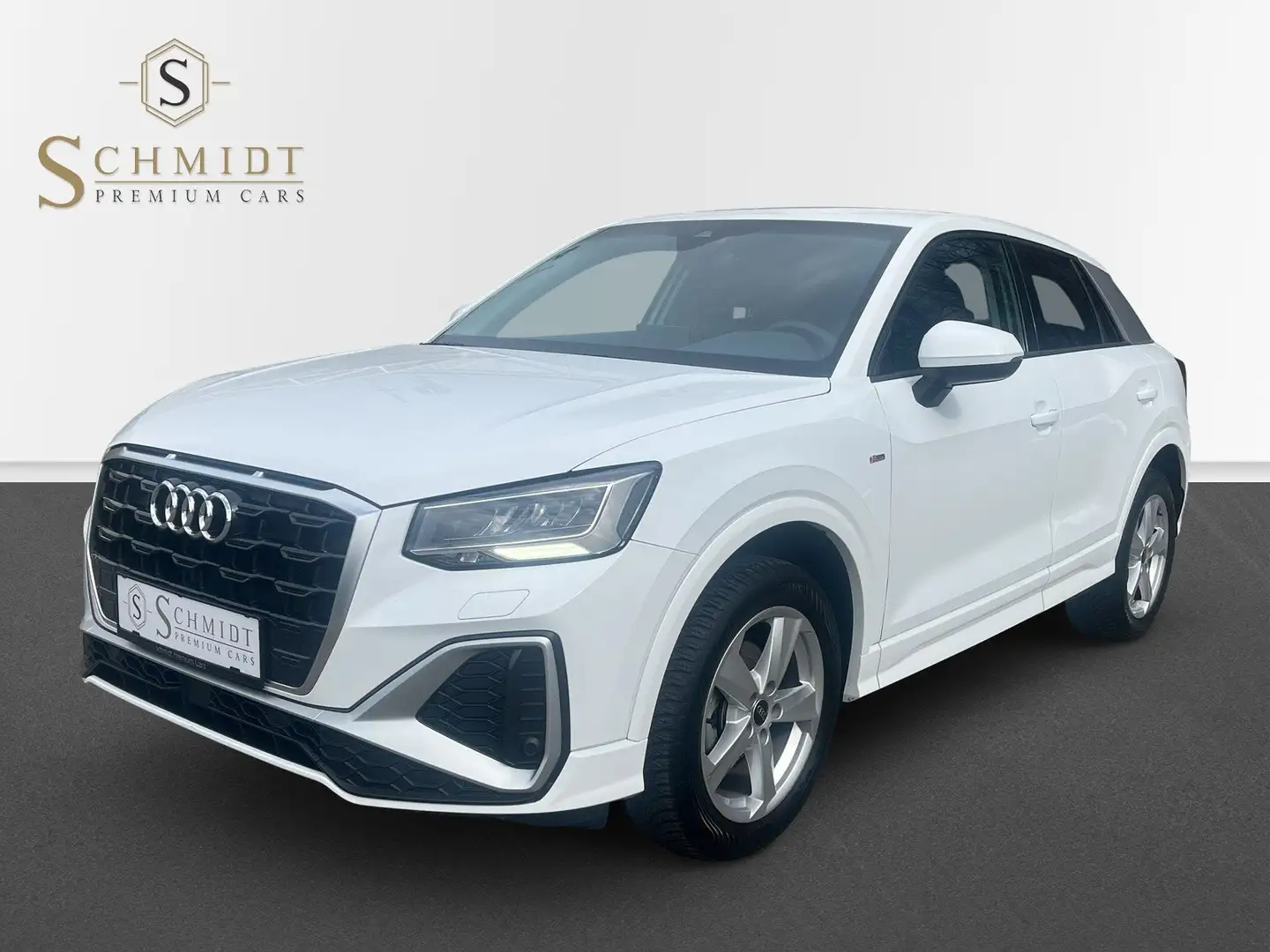 Audi Q2 30 TFSI S line Blanc - 1