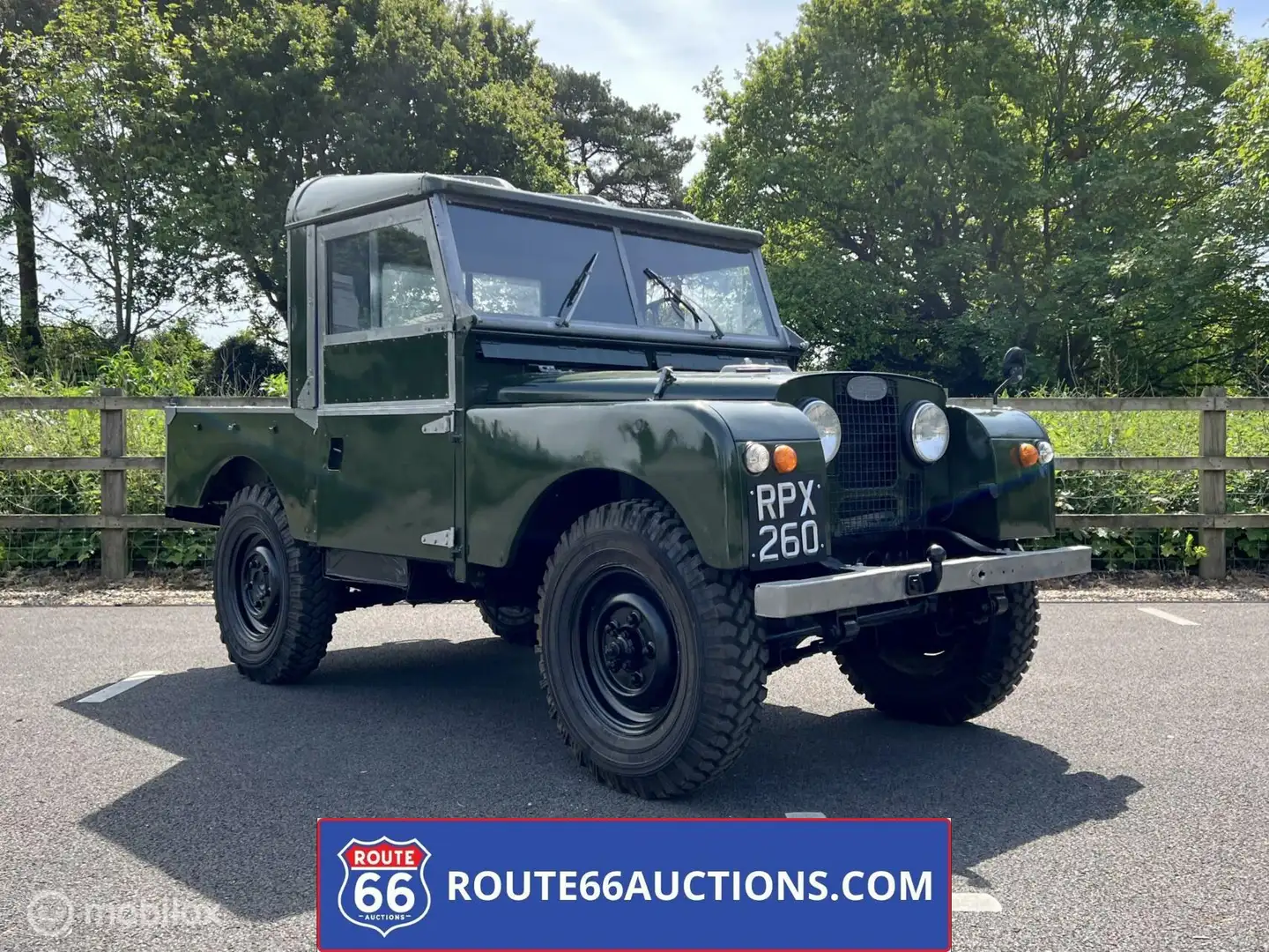 Land Rover Series 1 1954 | Route 66 auctions Verde - 1