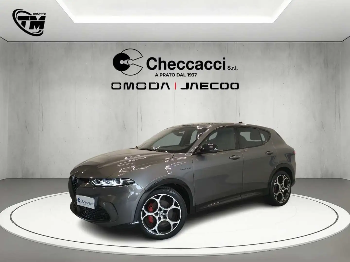 Alfa Romeo Tonale 1.5 hybrid Veloce 160cv ** FULL OPTIONAL ** Grigio - 1