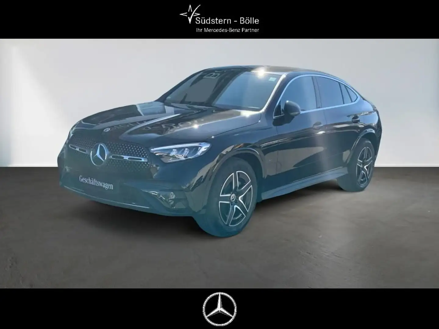 Mercedes-Benz GLC 220 d 4M Coupe +AMG+SHZ+NAVI+AMBIENTE+KAMERA Noir - 1