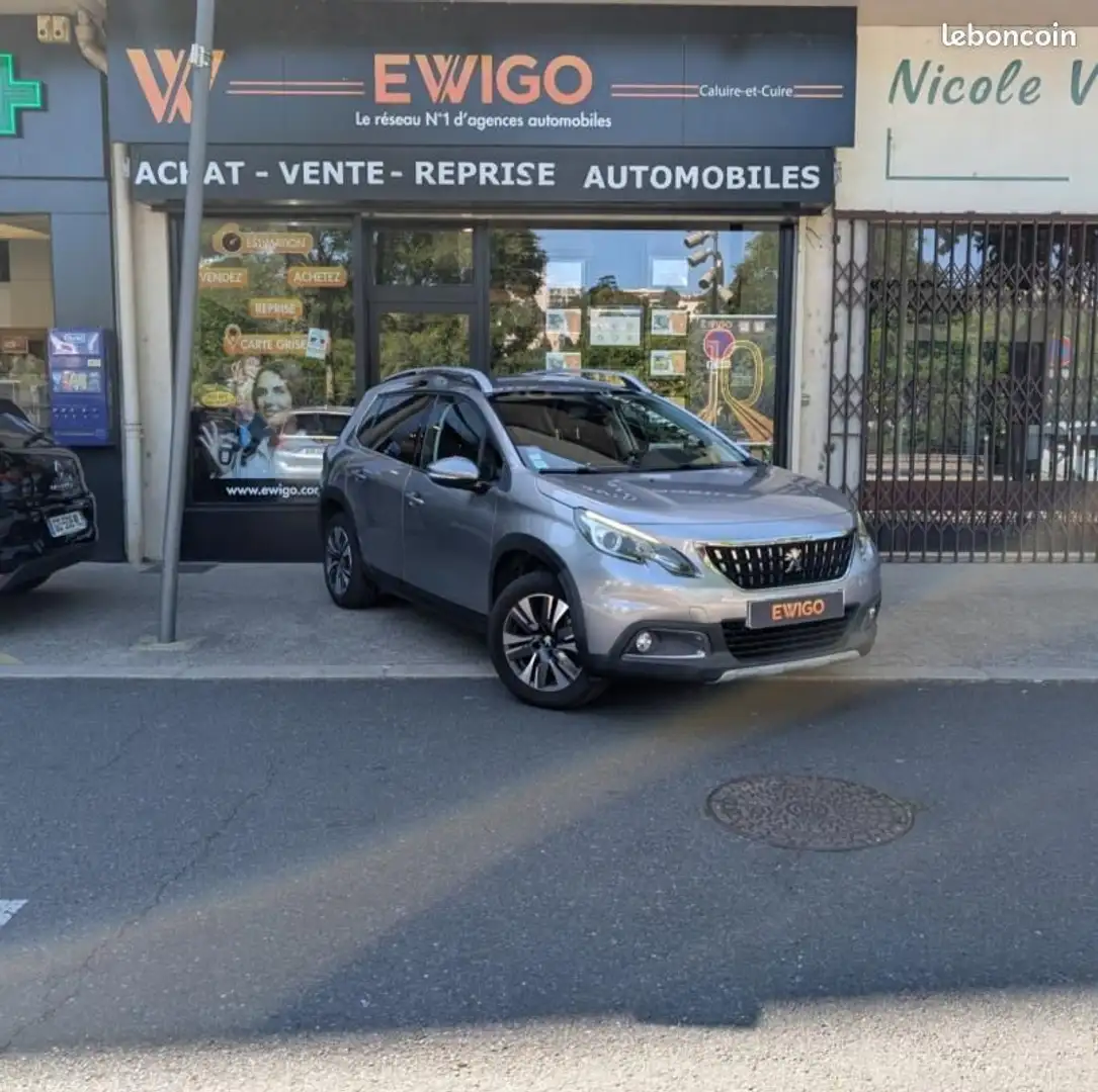 Peugeot 2008 1.2 130CH ALLURE S&S Gris - 1