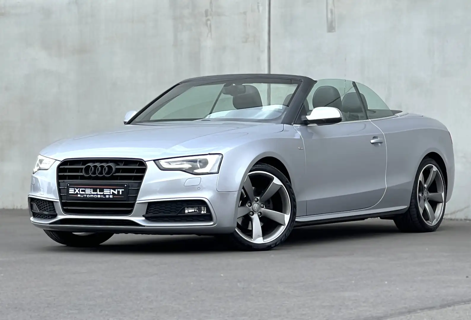 Audi A5 A5 Cabriolet 1.8 TFSI S line/BOITE AUTO/GARANTIE Grijs - 1