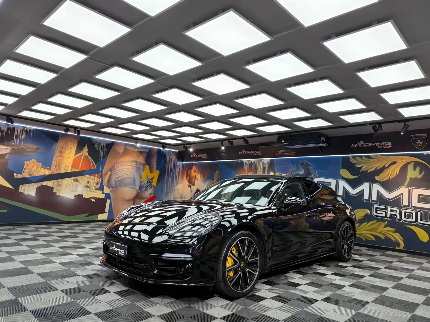 Porsche Panamera Panamera 4.0 Turbo Sport Turismo Noir - 1