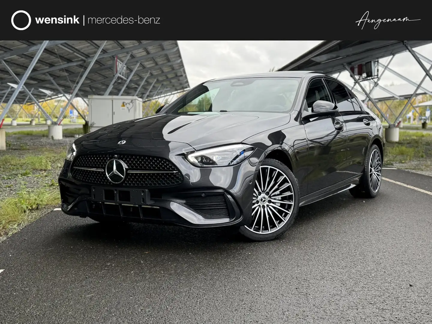 Mercedes-Benz C 300 300e Business Solution AMG | Night | Panoramaschui Grau - 1
