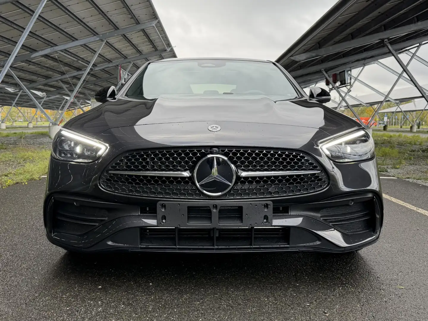 Mercedes-Benz C 300 300e Business Solution AMG | Night | Panoramaschui Grau - 2