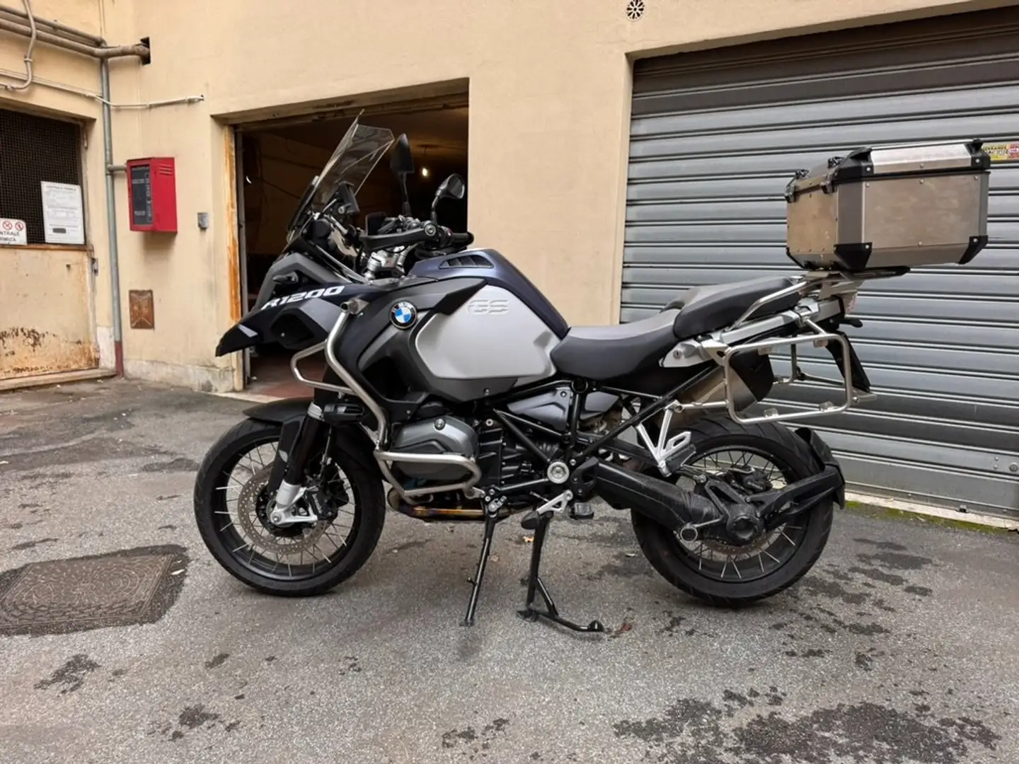 BMW R 1200 GS Adventure Bleu - 2