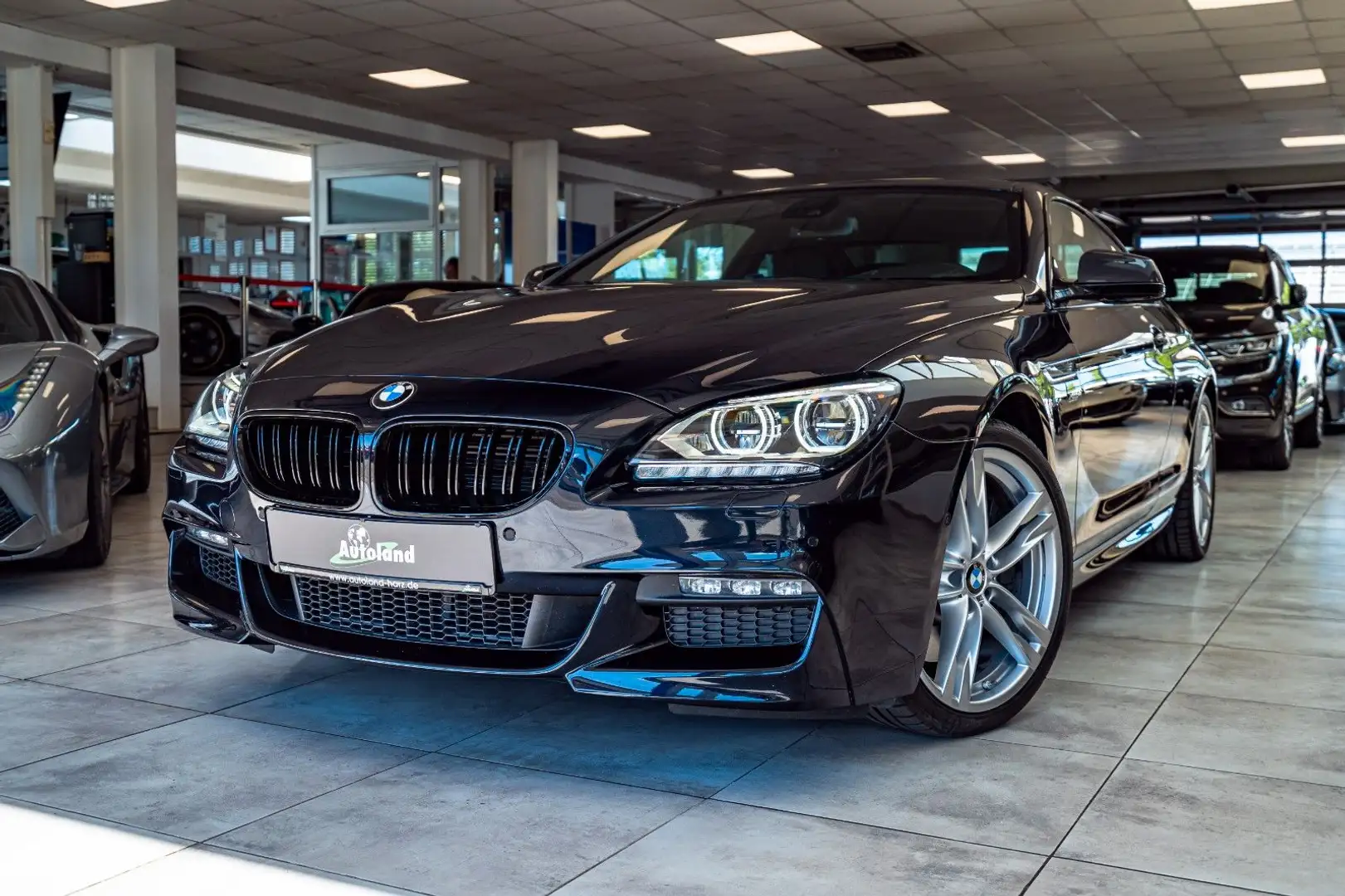 BMW 650 i xDrive Coupe*M-Sportpaket*Nav*HUD*St.Heizg* Schwarz - 1