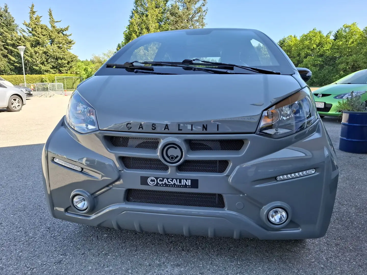Microcar CASALINI 550 BLACK LINE 2 Zylinder ab 99,- monatl. Grau - 2