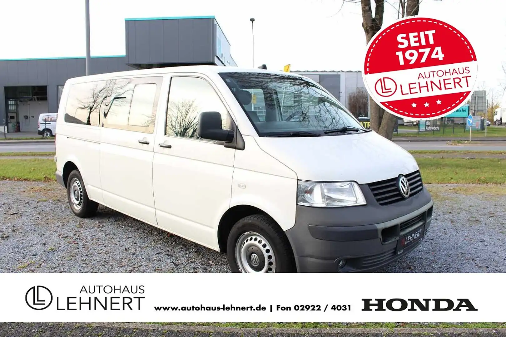 Volkswagen T5 Transporter T5 TDI 4MOTION Lang DPF AHK Weiß - 1
