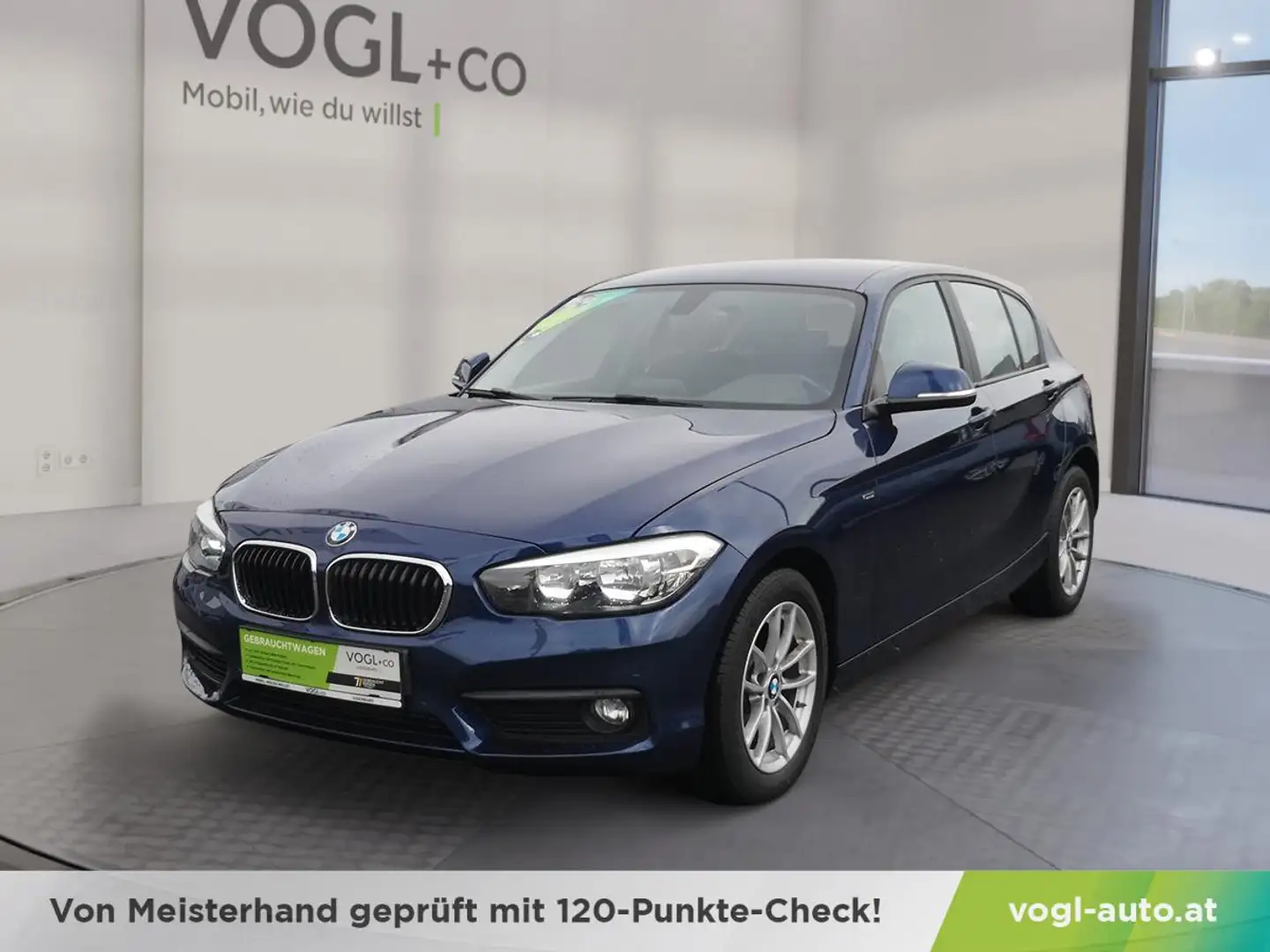 BMW 116 116i ADVANTAGE 109PS Benzin Blau - 1