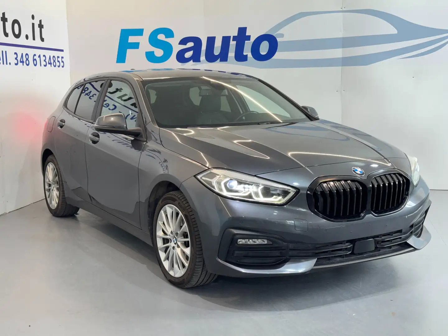 BMW 116 116d Business Advantage - PER NEOPATENTATI Gris - 2
