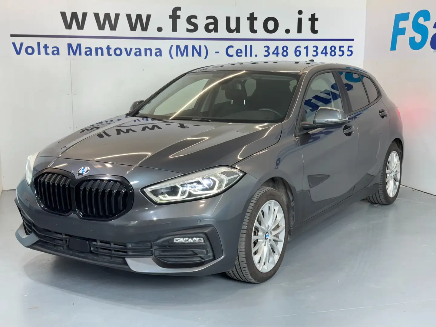 BMW 116 116d Business Advantage - PER NEOPATENTATI Gris - 1