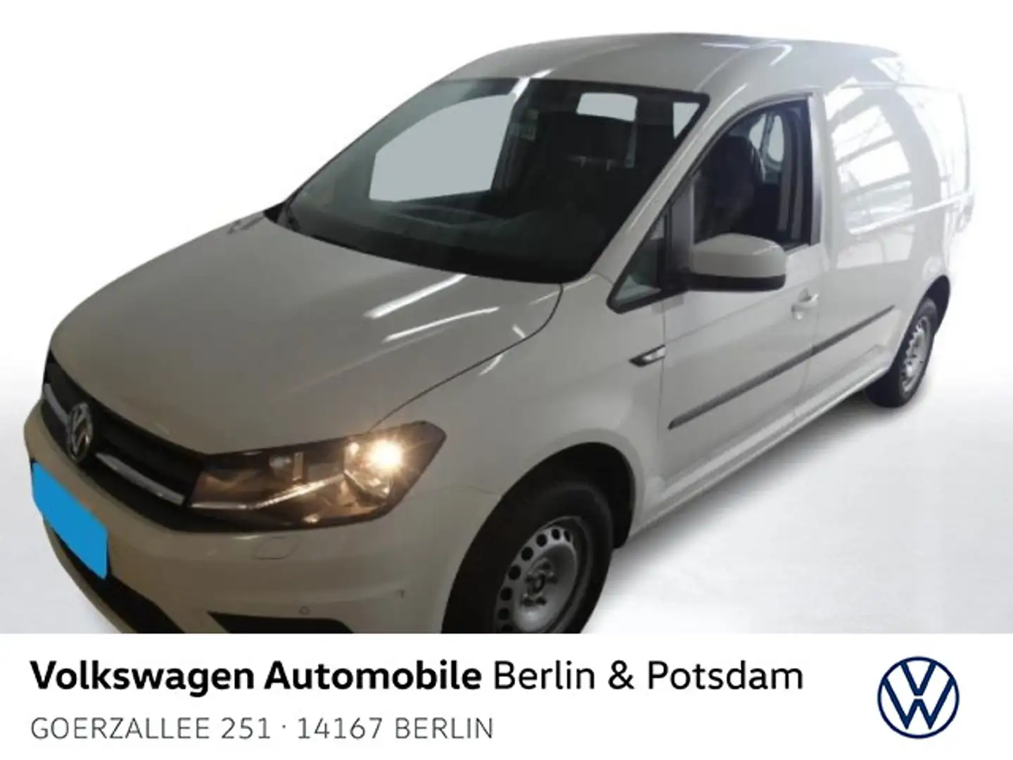 Volkswagen Caddy Maxi Kasten 2.0 TDI Klima Navi AHK PDC Wit - 1