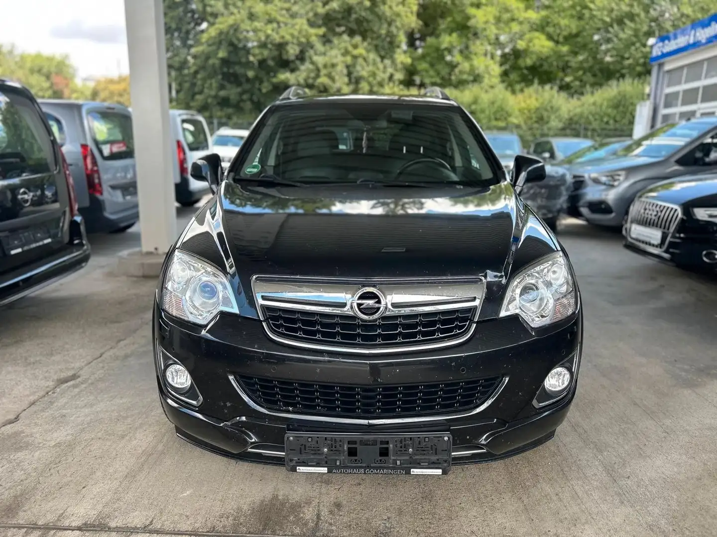 Opel Antara Cosmo 4x4*AHK*TÜV Neu*LEDER*SHZ*PDC*8-fac Schwarz - 2
