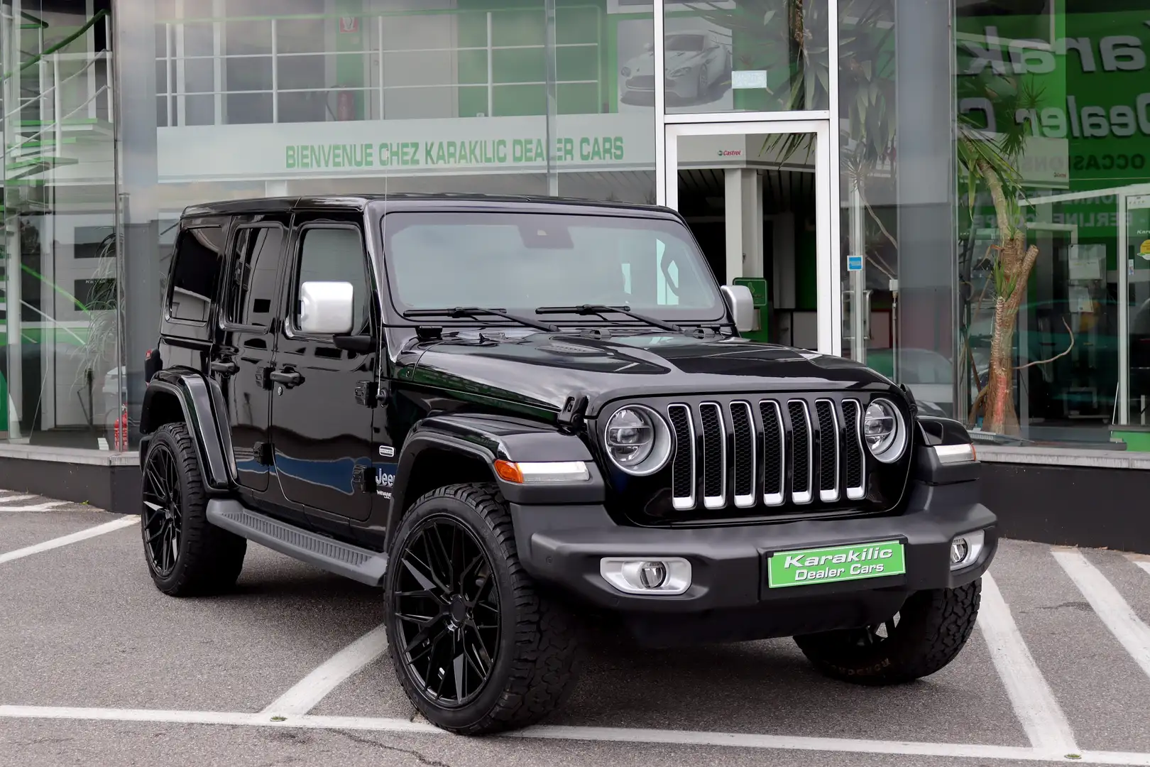 Jeep Wrangler OVERLAND 2.2TURBO 200CV 4X4 TOIT OUVRANT FULL Noir - 1