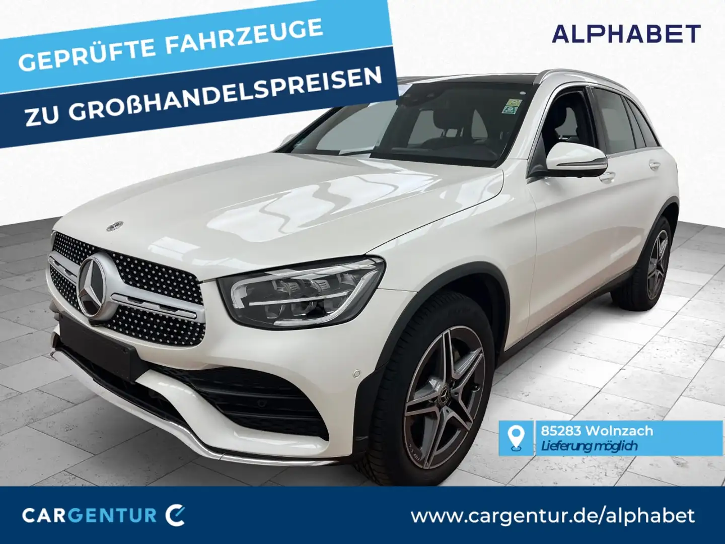 Mercedes-Benz GLC 300 e AMG Line 4Matic 360° AHK Pano S-Dach White - 1