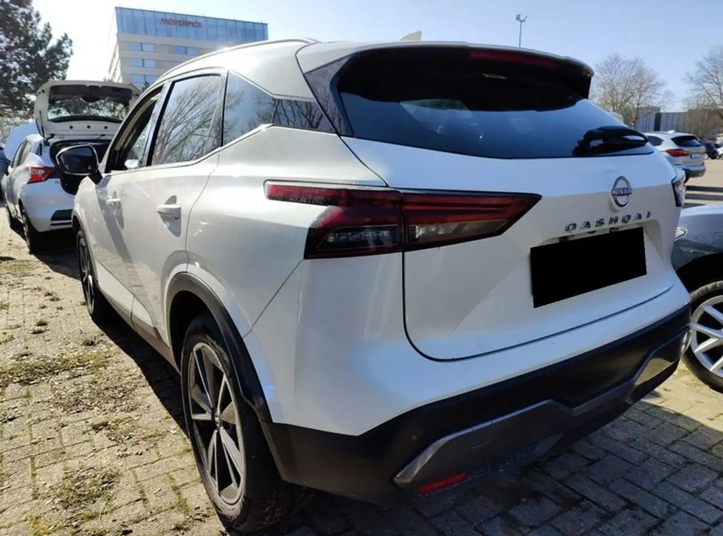 Nissan Qashqai 1.3 DIG-T Mild-Hybrid N-Connecta Blanc - 2