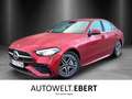 Mercedes-Benz C 200 4MATIC+AMG-Line+Kamera+LED+Sitzheizung Rouge - thumbnail 1