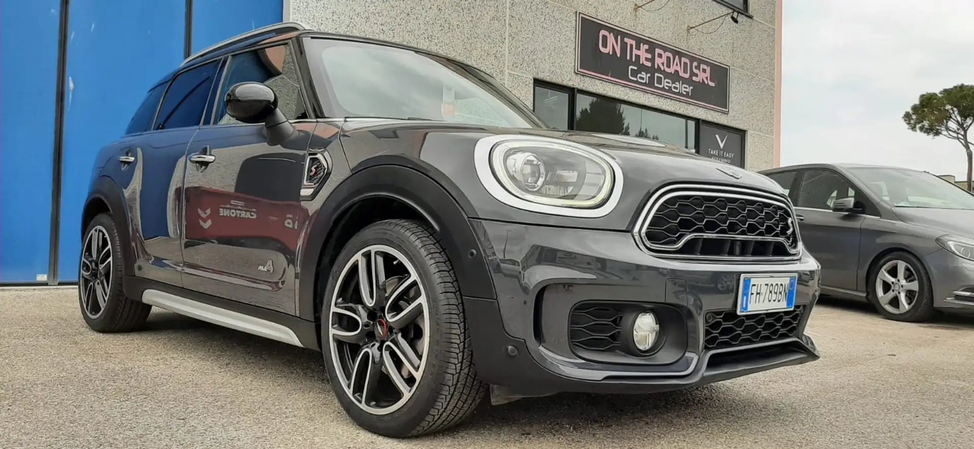 MINI Cooper SD Countryman JCW/NAVI/18/HEADUP DISPLAY/KAMERA/PANORAMA/HKARDON Grigio - 1